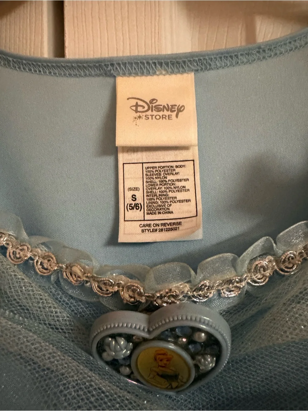 Disney Light Blue Sparkle Princess Dress
